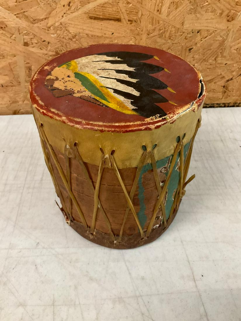 Indian Design Drum 7 in.: Indian Design Drum 7 in.