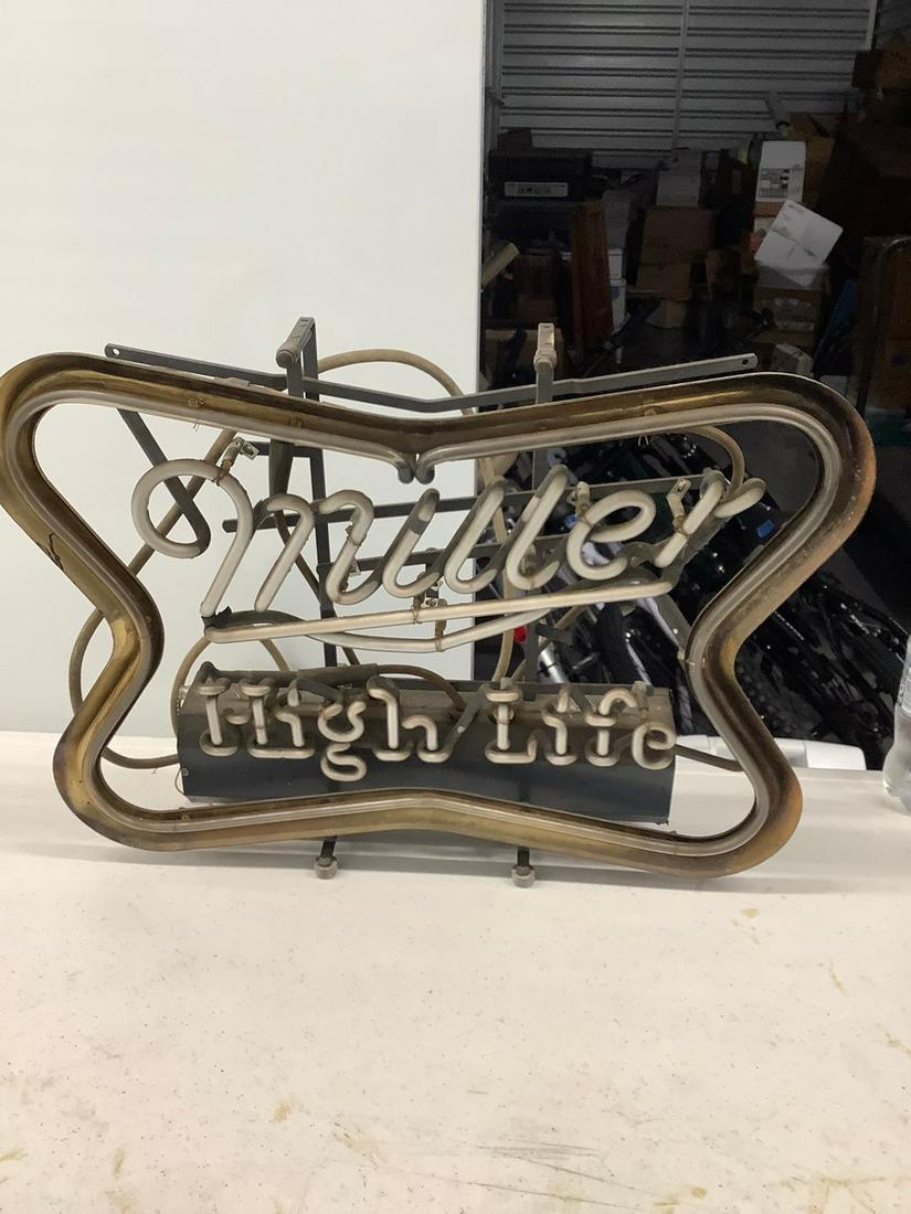 Vintage Miller High Life Neon Sign Vintage Miller High Life Neon Sign