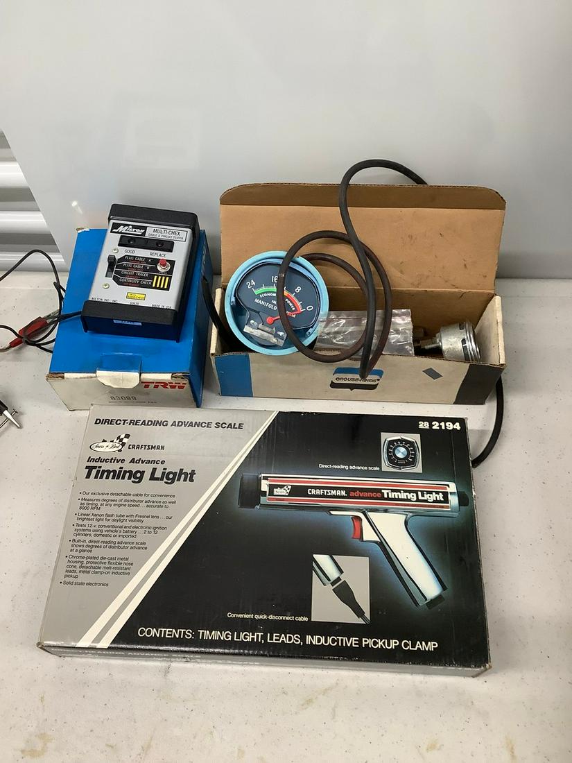 Cable and circuit tester , timing light, and other automotive tools (1 of 1)