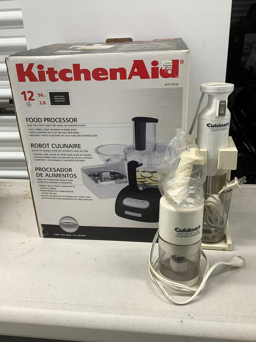 KitchenAid Food Processor and more kitchenware (1 of 1)