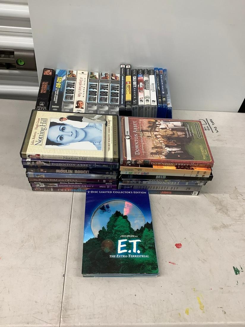 Large lot of DVDs and Games: Large lot of DVDs and Games