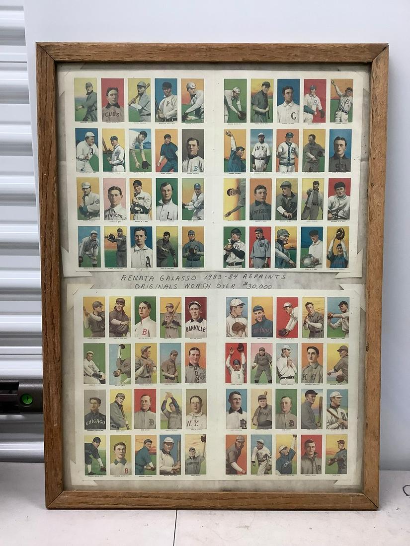 Renata Galasso 1983-84 Reprints framed 19x26 (1 of 1)