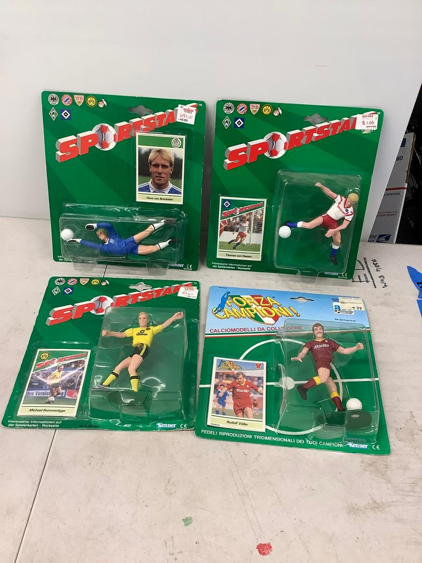 Sportstars Soccer figures with card: Sportstars Soccer figures with card