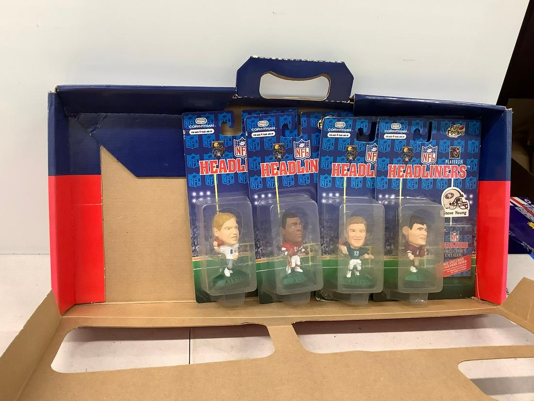 Lot of 4 NFL headliners figures (1 of 1)