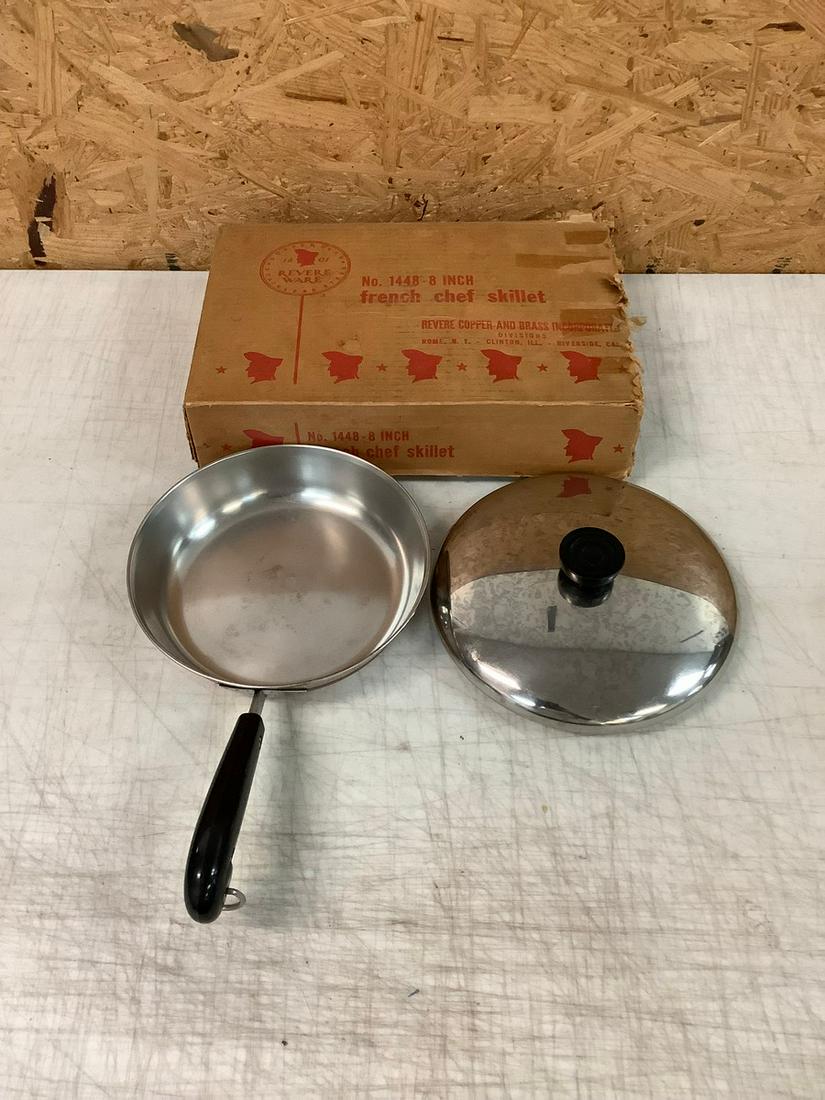Revere Ware French Chef skillet, new with box (1 of 1)