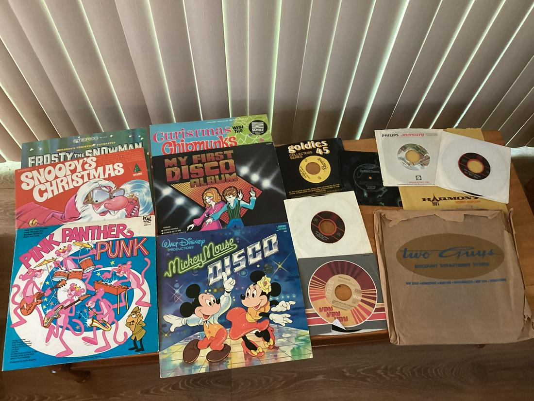 Pink Panther Punk, Mickey Mouse Disco, 45s and more: Pink Panther Punk, Mickey Mouse Disco, 45s and more