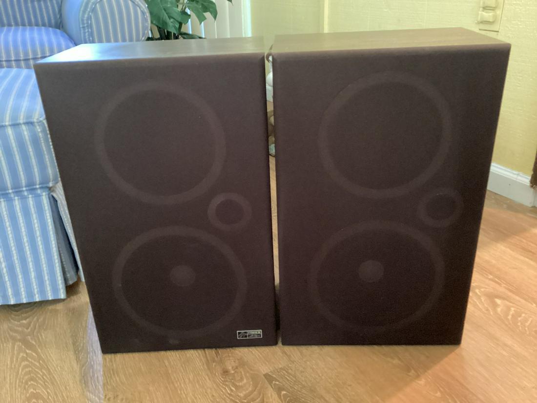 Pair of Fisher Air Dyne Speakers 22" (1 of 1)