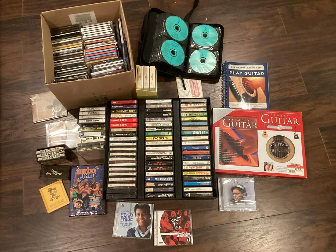 Huge Lot of CDs, Vintage Cassettes and more (1 of 1)