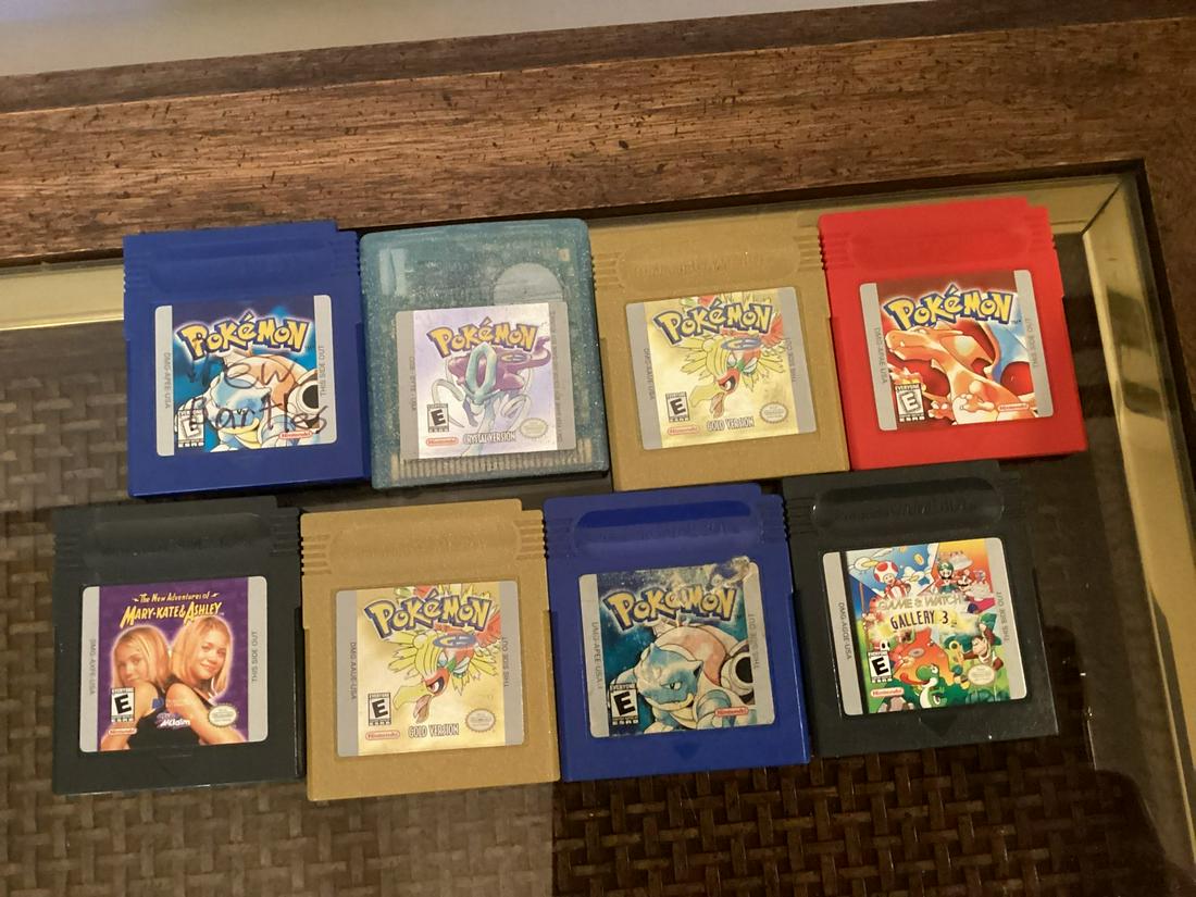 Nintendo Gameboy Pokemon & Mario Gallery 3 and more games (1 of 1)
