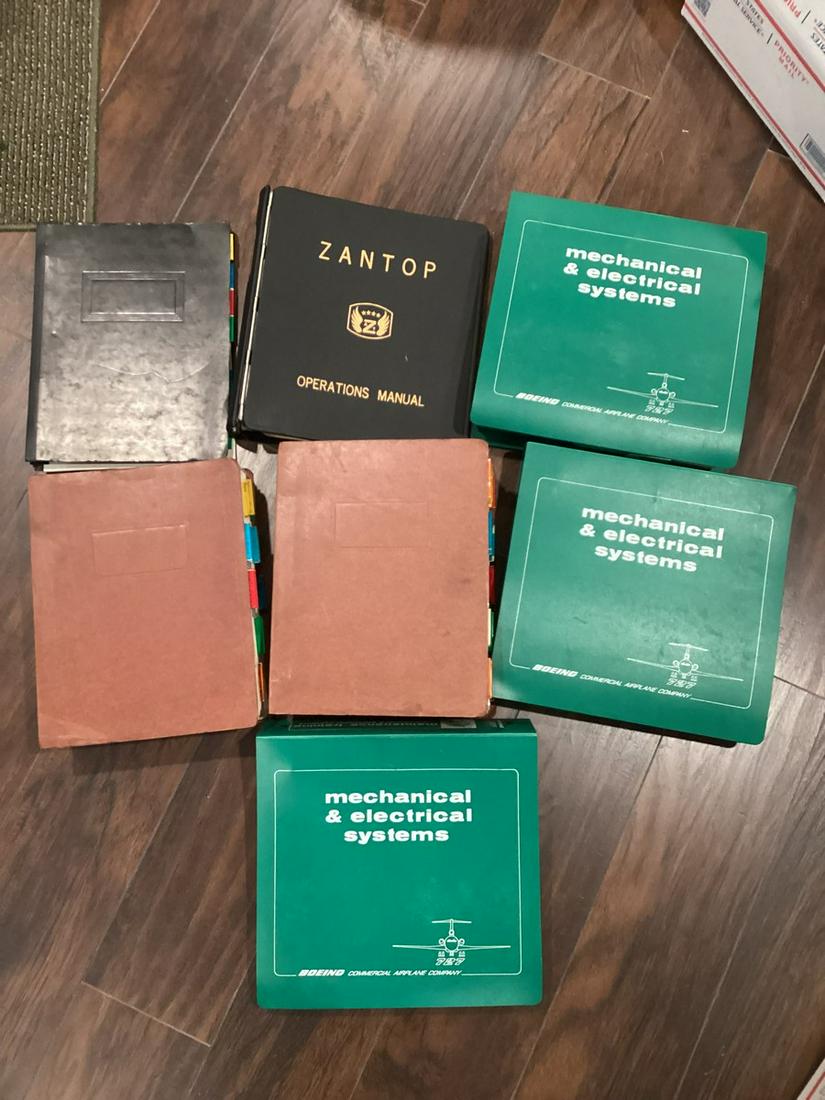 Boeing Commercial Airline Manuals and other Airplane manuals & Logs: Boeing Commercial Airline Manuals and other Airplane manuals & Logs