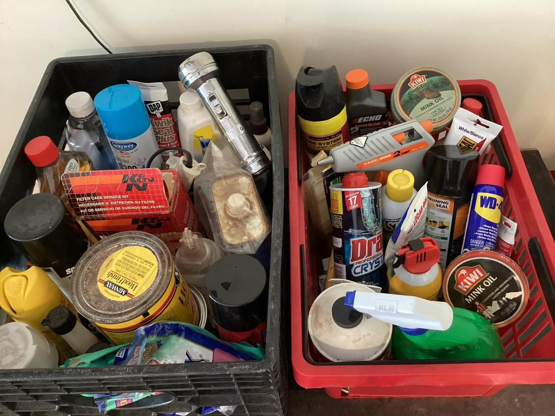 Two Crates full of Household Products and more (1 of 1)