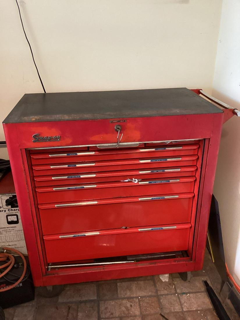 Vintage snap on tool on sale box models