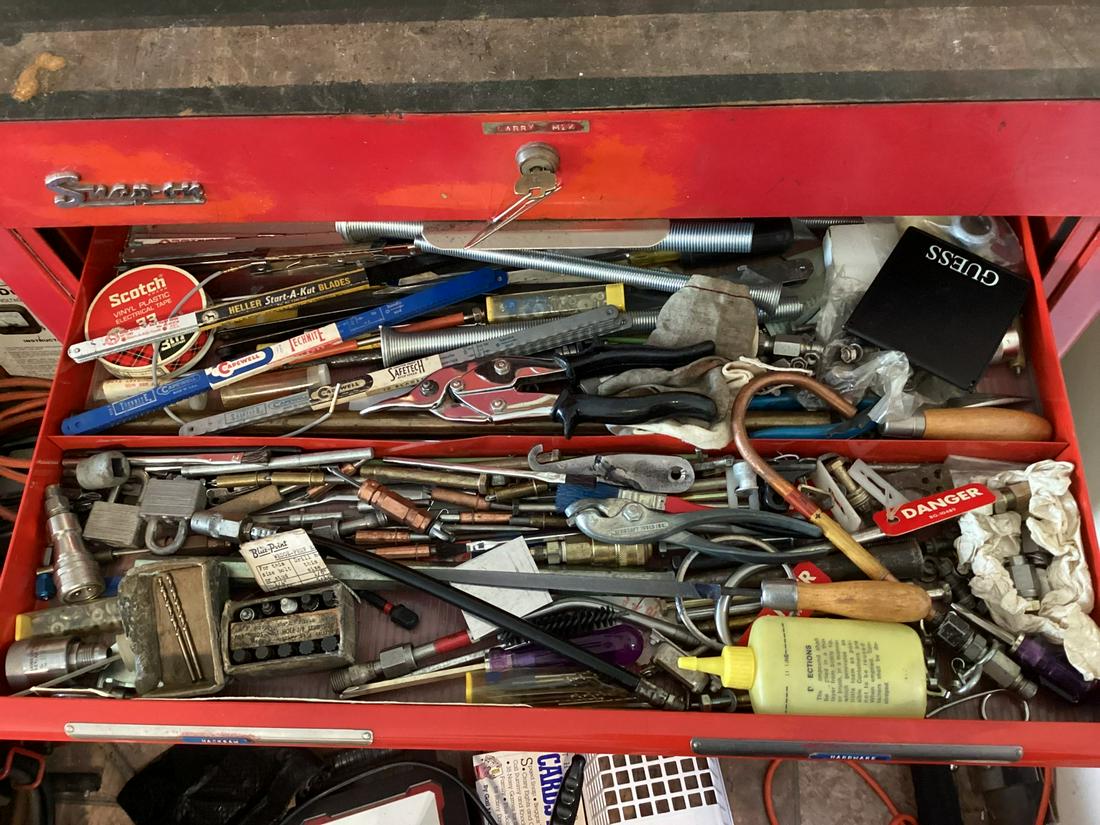 Contents of Tool Chest Drawer (1 of 1)