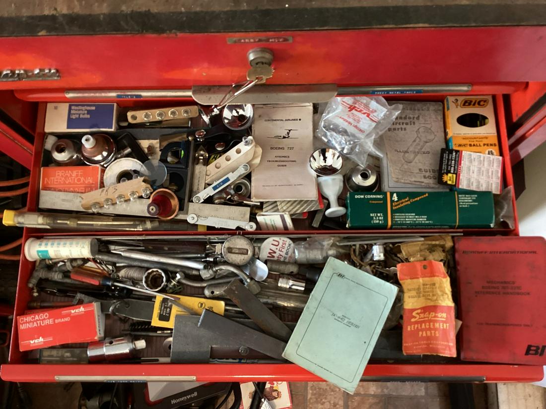 Contents of Tool Chest Drawer (1 of 1)