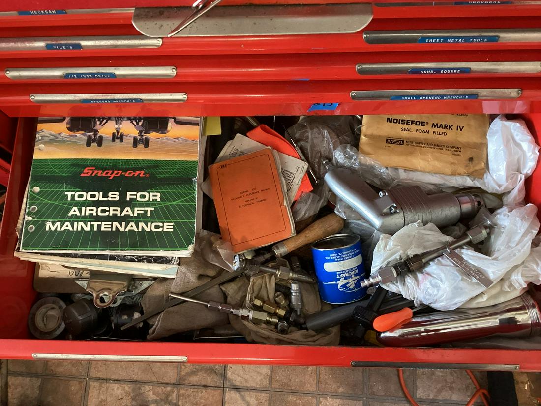 Contents of Tool Chest Drawer (1 of 1)