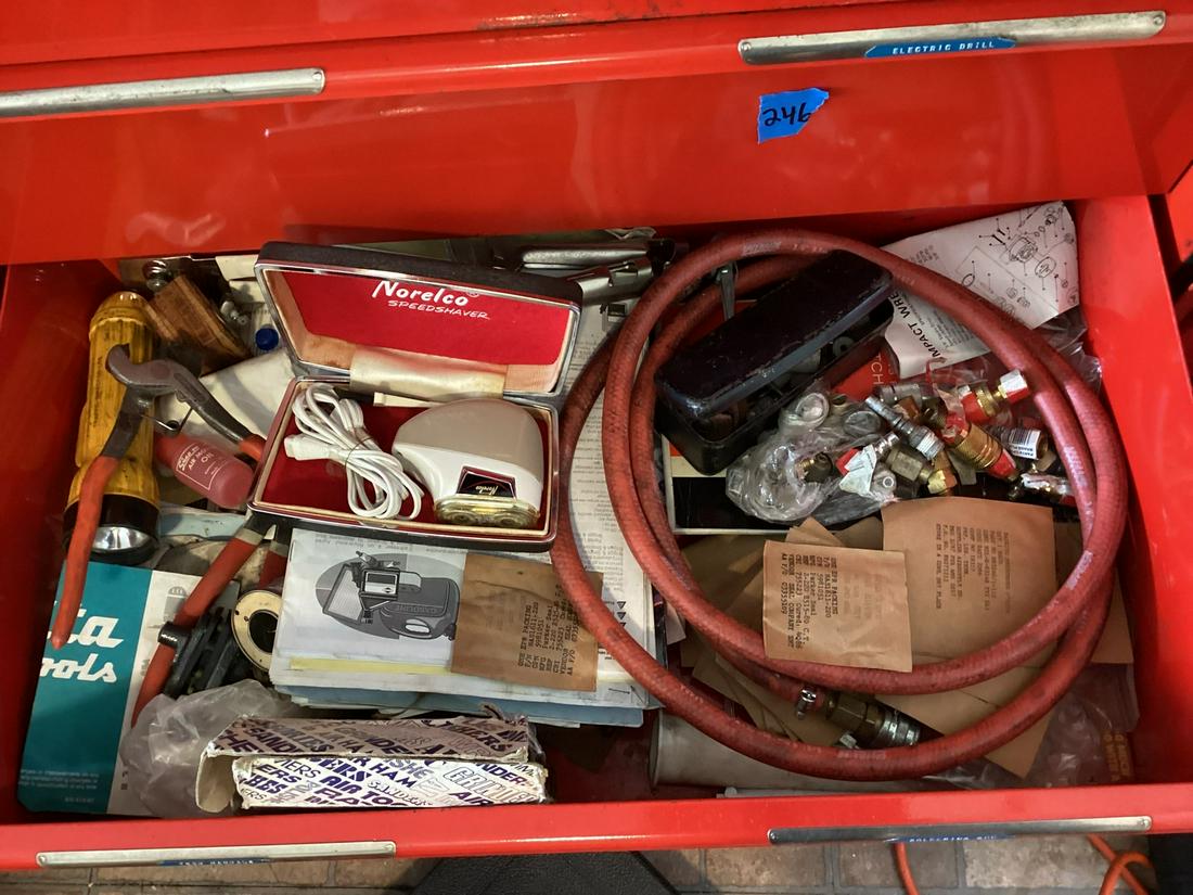 Contents of Tool Chest Drawer (1 of 1)