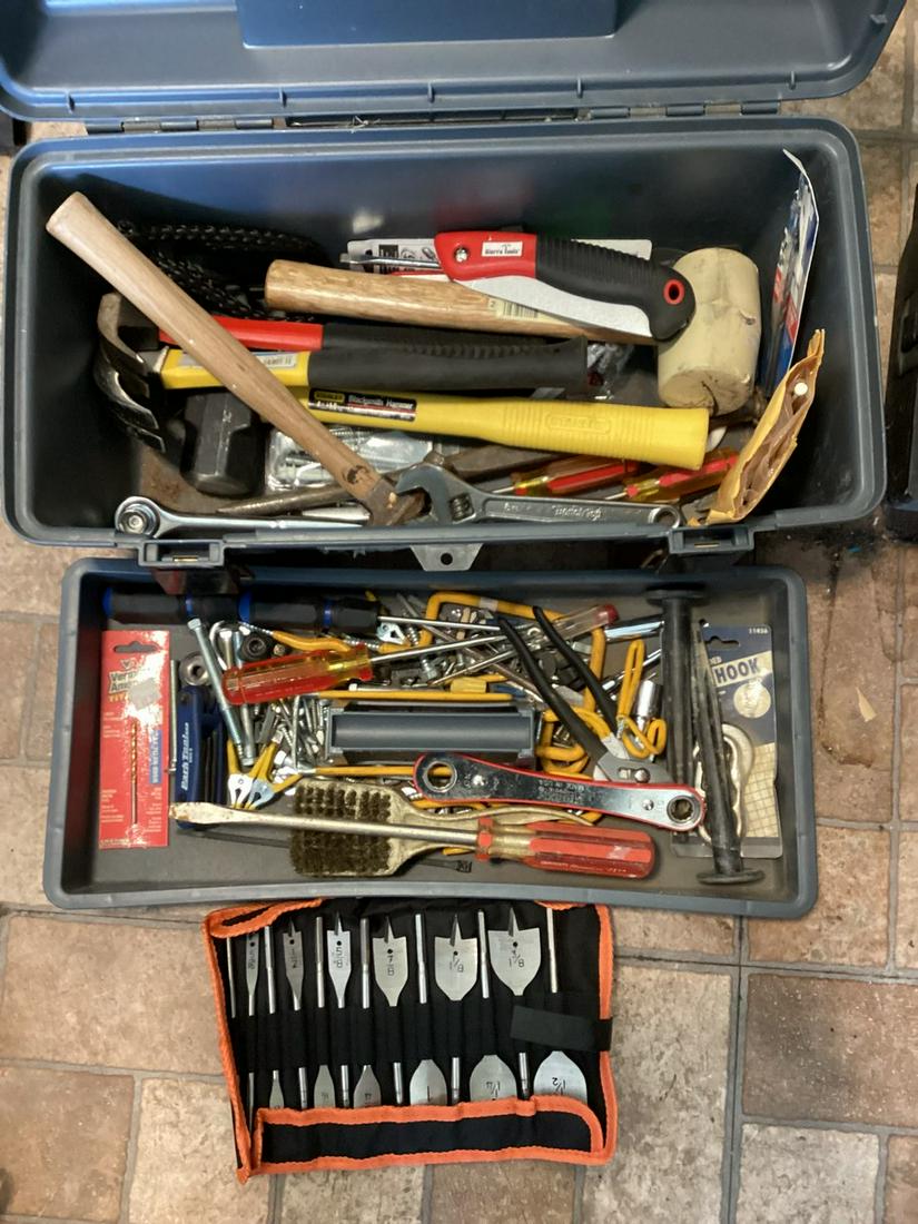 Tool Box full of Tools (0249) on May 30, 2022 Emanon Auctions and