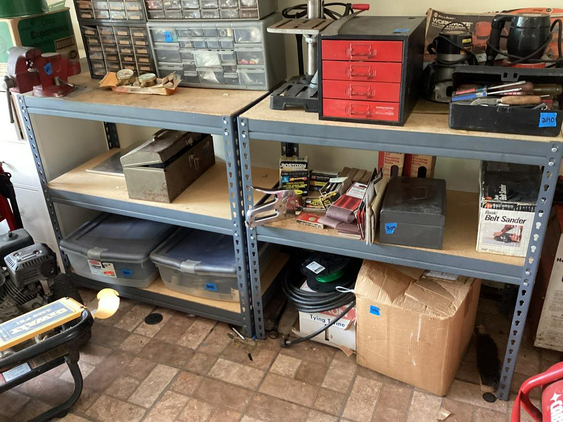 Two Shelving Units  Each Measures 36.5"x18"x36" No Contents (1 of 1)