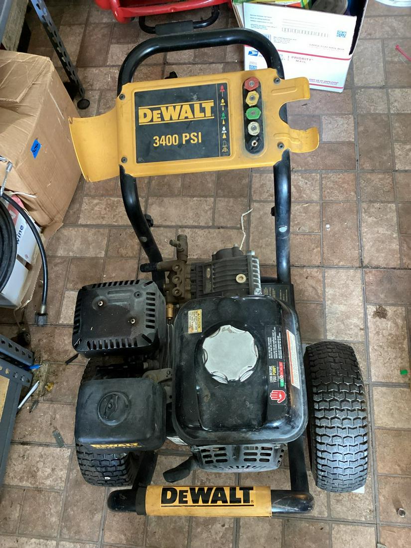 Dewalt 3400 PSI Gas Powered Pressure Washer (1 of 1)