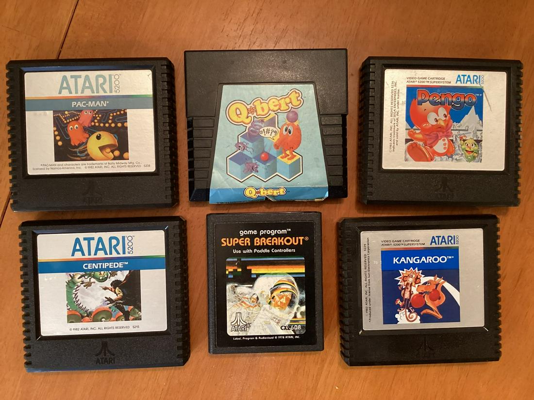Lot of 1978 & Early 1980s Atari Games (1 of 1)