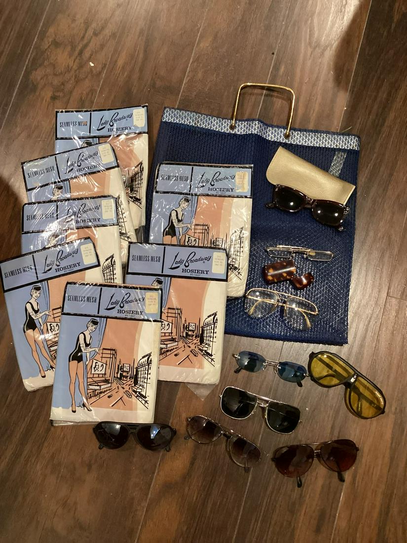 Large lot of Vintage Aviators, Pantyhose and more: Large lot of Vintage Aviators, Pantyhose and more
