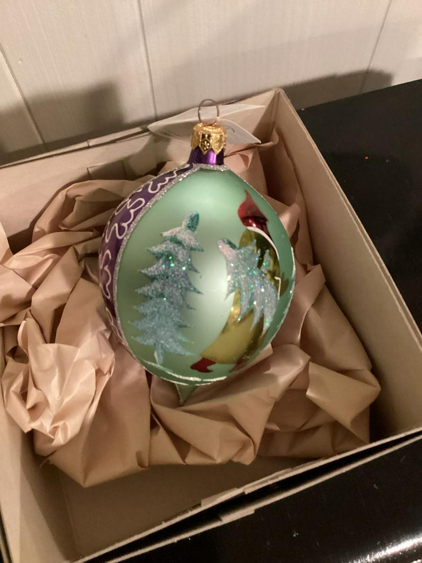 Christopher Radko 10th Anniversary Special Event "Forever Lucy" Ornament with tag: Christopher Radko 10th Anniversary Special Event "Forever Lucy" Ornament with tag