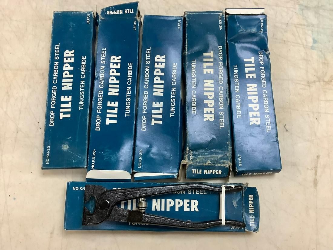 Lot of Tile Nippers: Lot of Tile Nippers