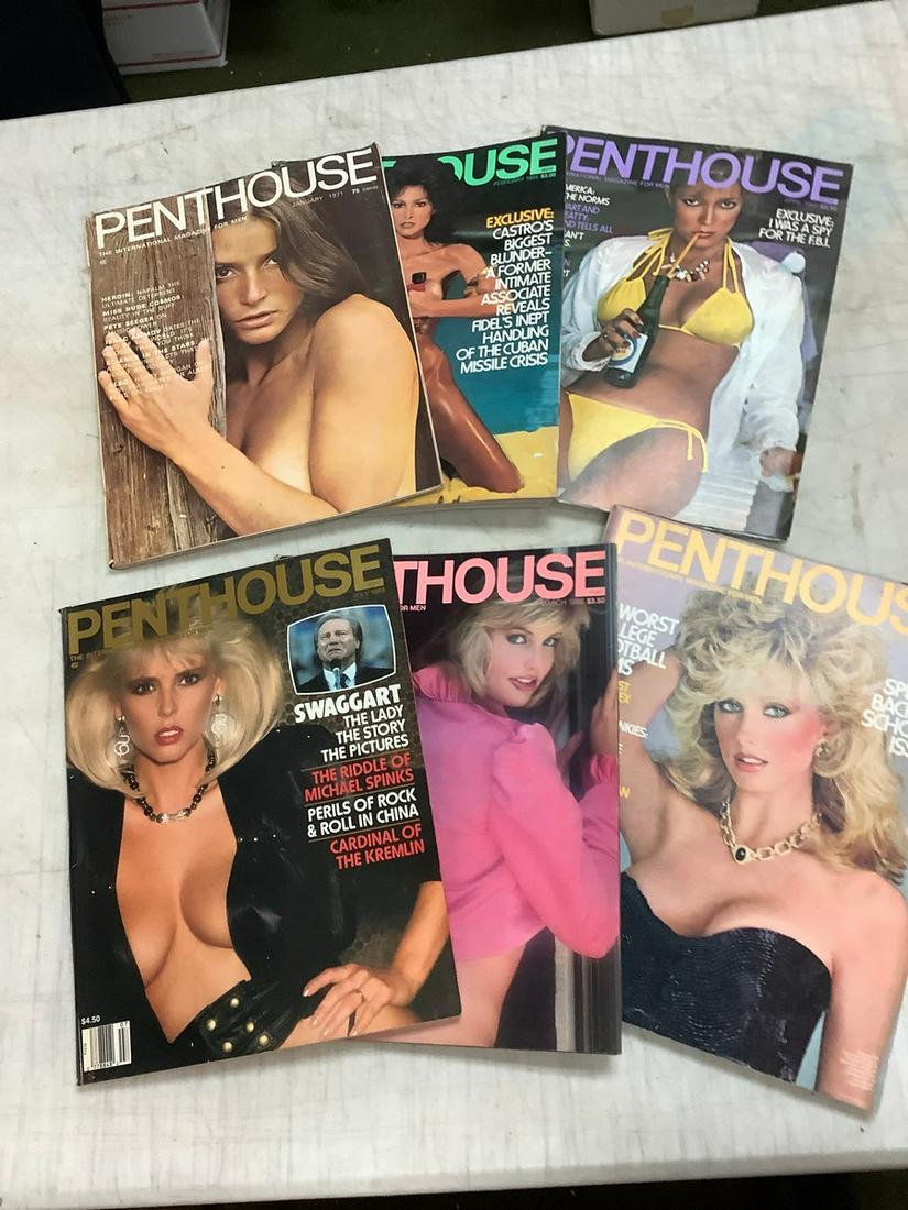 Lot of Penthouse Magazines 1970s and 80s (1 of 1)