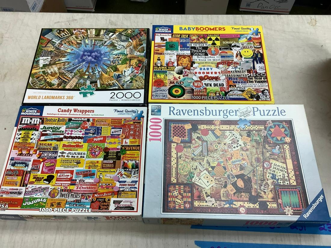 Set of 4 Puzzles: Set of 4 Puzzles