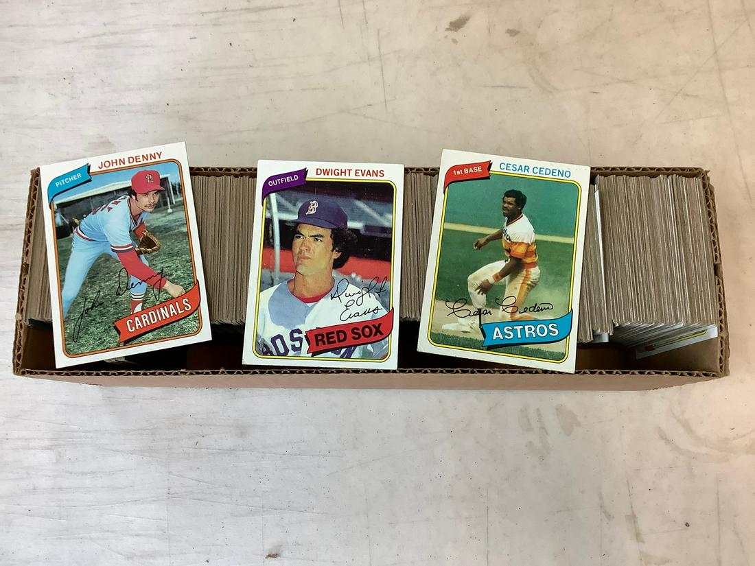 1980 Topps Baseball Cards: 1980 Topps Baseball Cards