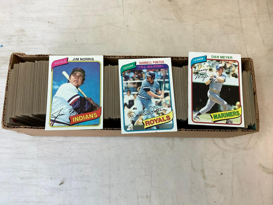 1980 Topps Baseball Cards: 1980 Topps Baseball Cards