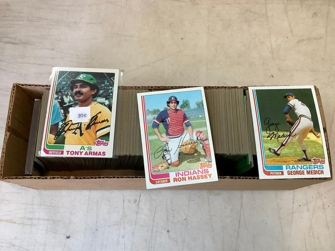 1982 Topps Baseball Cards: 1982 Topps Baseball Cards