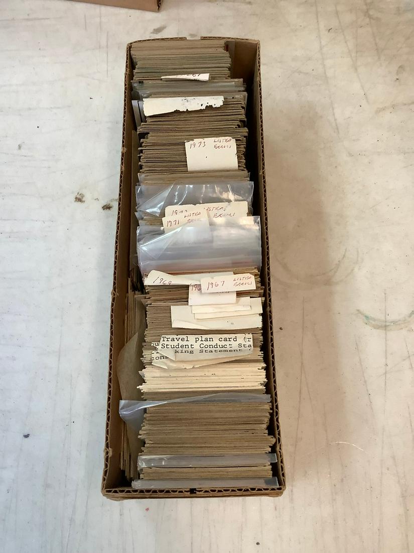 Box of Assorted 1960s and 70s Baseball Cards (1 of 1)