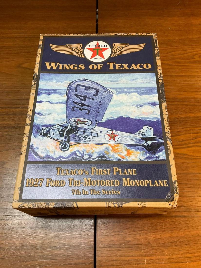 Wings of Texaco, Texaco's First Plane 1927 Ford Tri-Motored Monoplane (7th in the series): Wings of Texaco, Texaco's First Plane 1927 Ford Tri-Motored Monoplane (7th in the series)