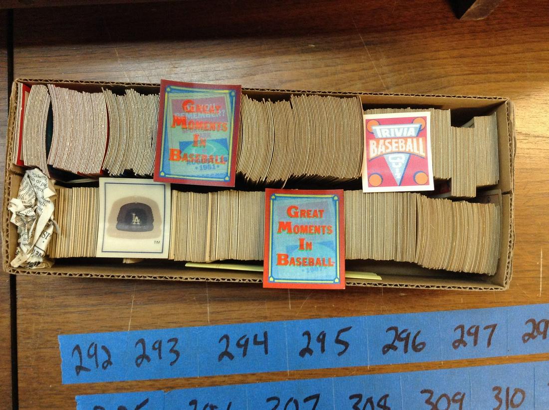 1987, 1988 Score and SportFlics Baseball Holographic Cards: 1987, 1988 Score and SportFlics Baseball Holographic Cards