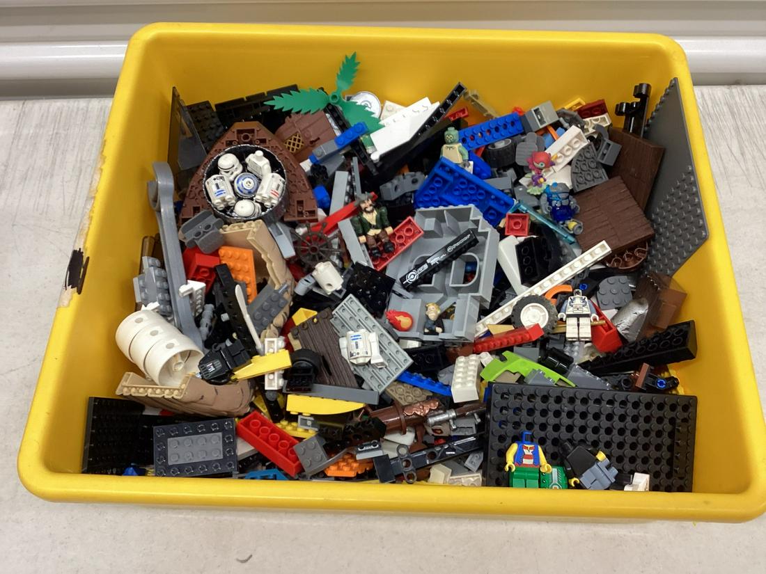 Tub full of Legos: Tub full of Legos