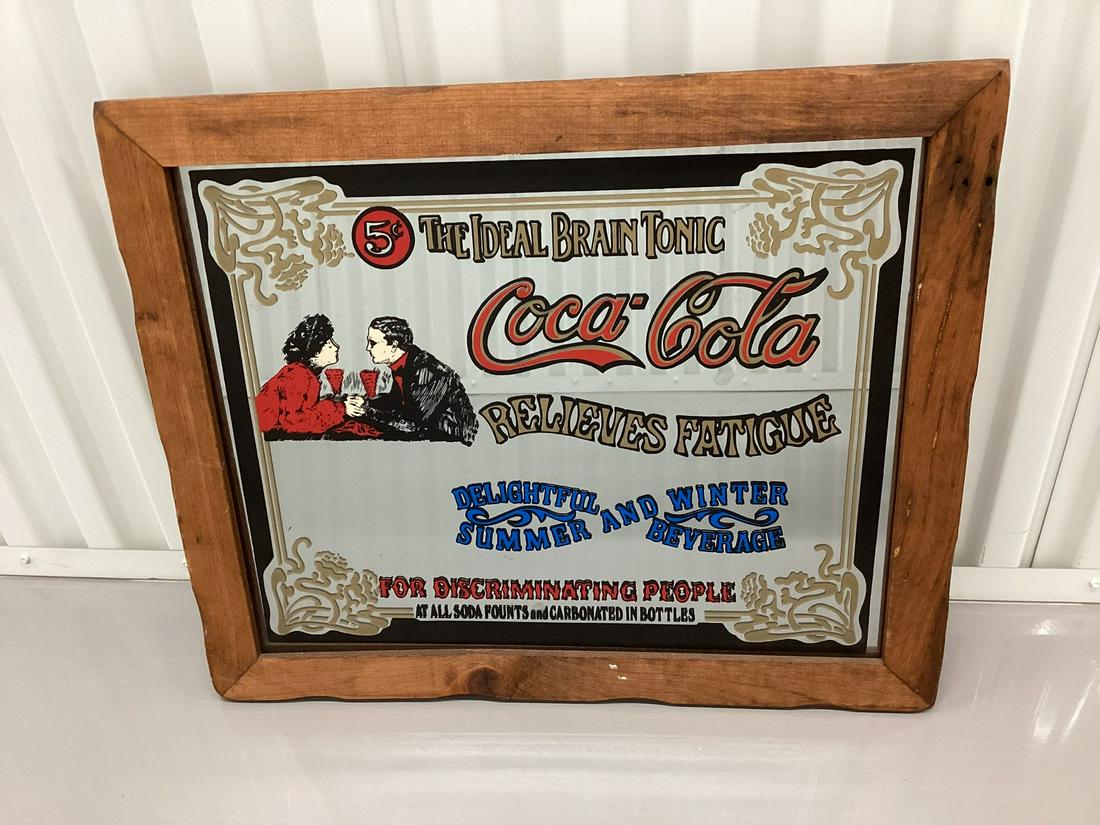 Coca-Cola Mirror 23"x19" (1 of 1)