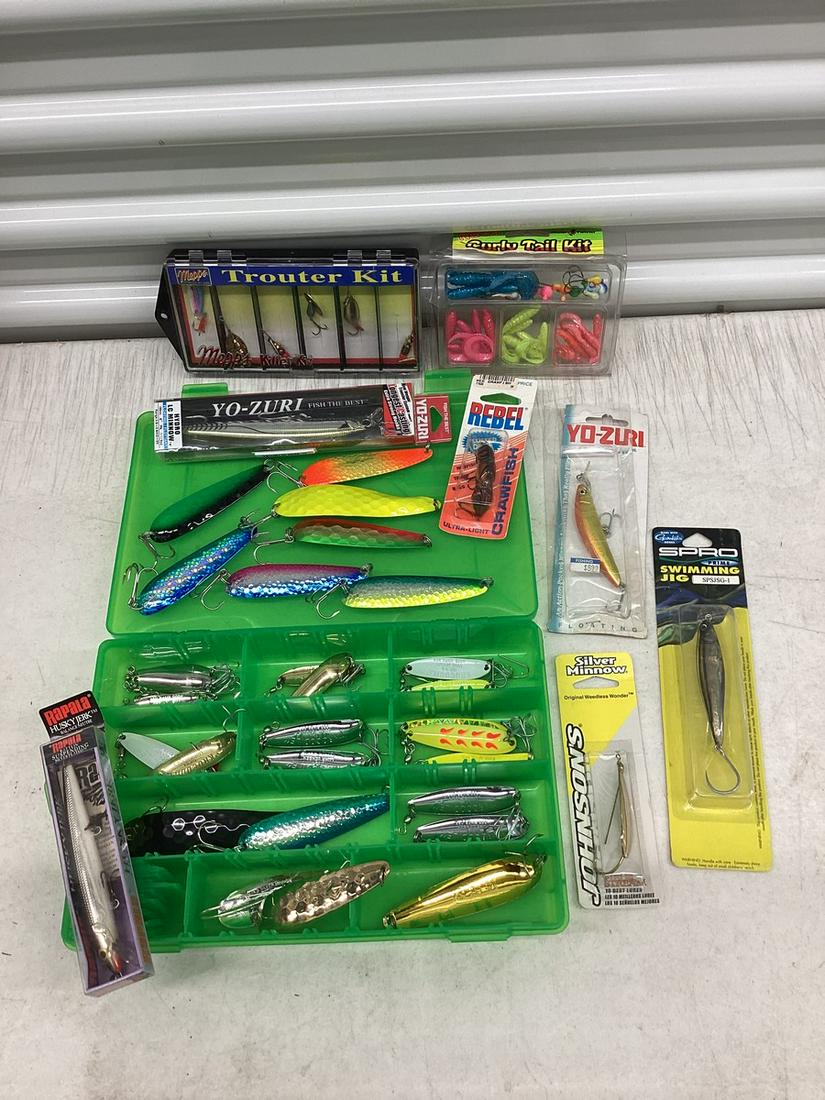 Large lot of NIP and other Fishing Lures: Large lot of NIP and other Fishing Lures
