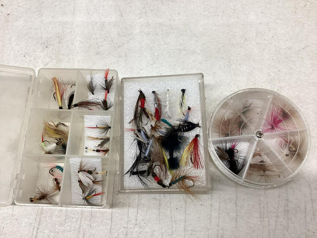 Three Cases of Fly Fishing Flies (1 of 1)