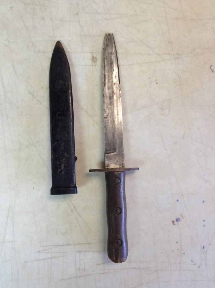 Vintage dagger 1 foot long chipped tip (1 of 1)