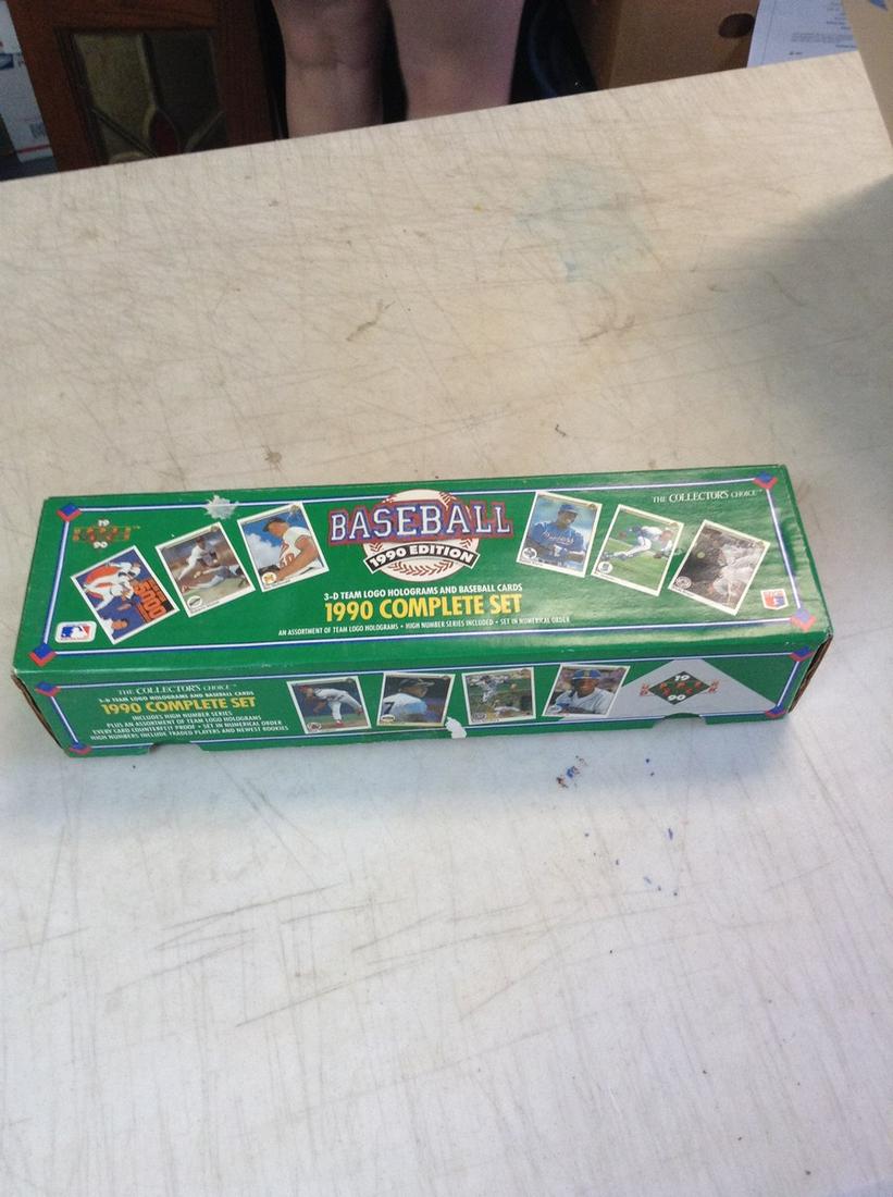 baseball 1990 3-d team logo complete set (1 of 1)