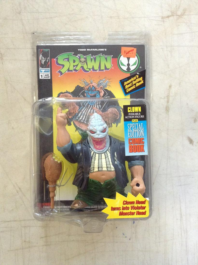 Spawn Special Edition comic book clown figure in box (1 of 1)
