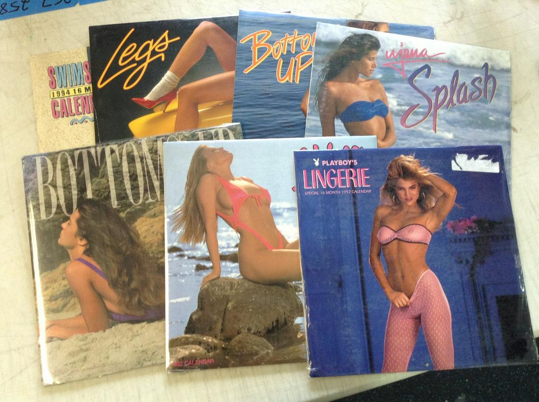 Lot of adult calenders sealed, playboy and more: Lot of adult calenders sealed, playboy and more