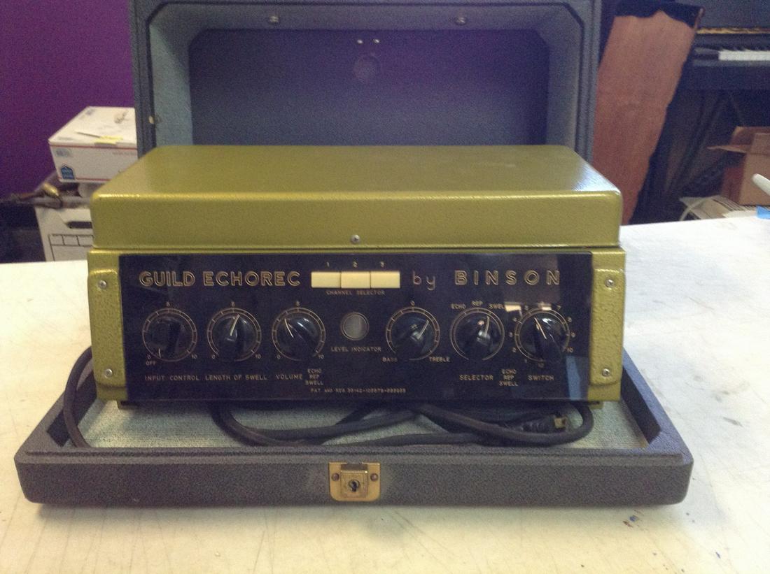 Binson Guild Echorec T6F-A in Case Guitar Amp (1 of 1)