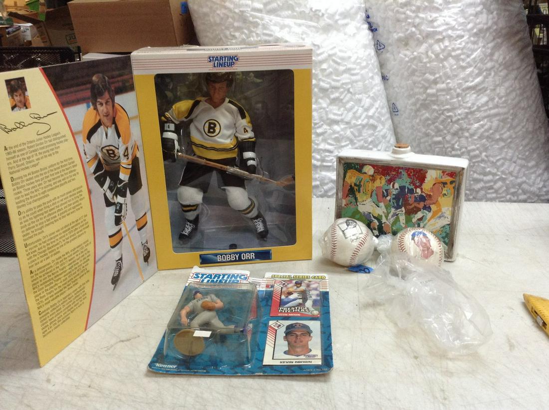 Starting Lineup 1997 Bobby Ore, LeRoy Neiman Collectible Decanter, and more (1 of 1)