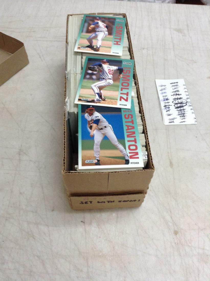 1992 Fleer Baseball Cards (1 of 1)
