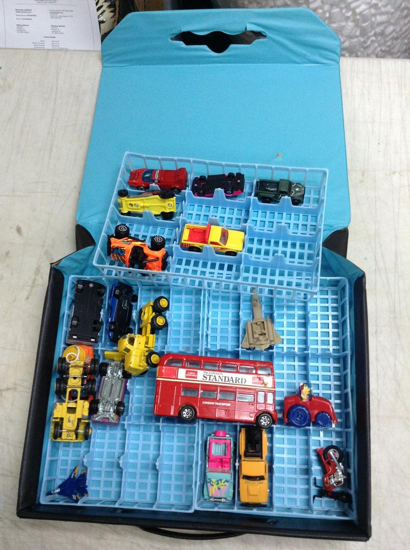 Large Lot of Diecast Cars in Matchbox Collector Case (1 of 1)