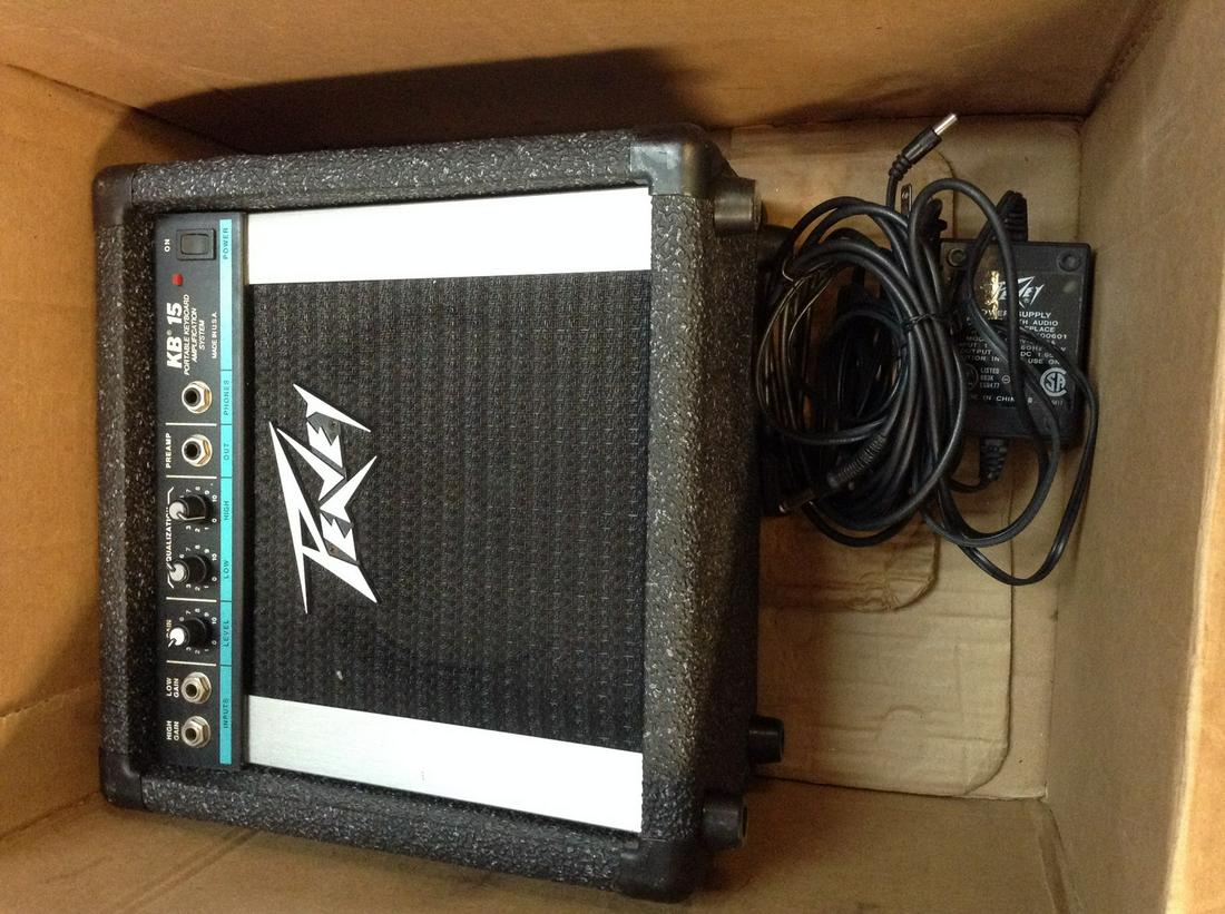 Peavey KB15 portable keyboard amplification system (1 of 1)