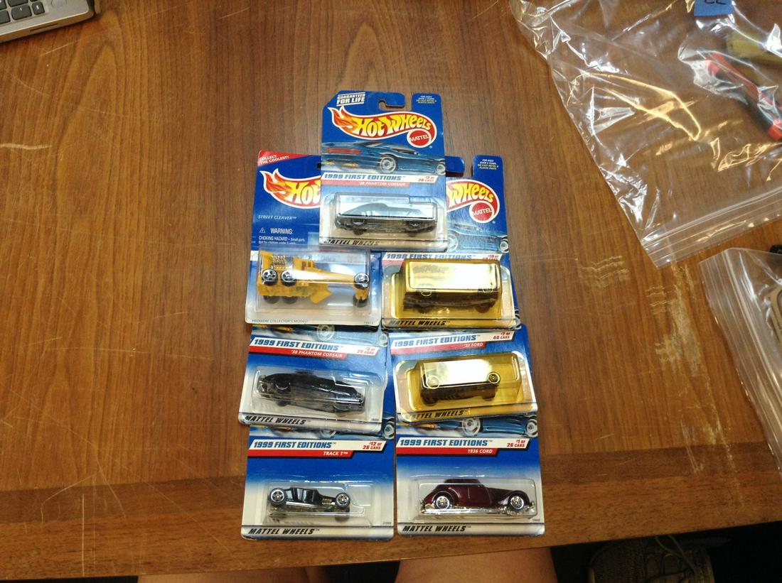 Vintage hot wheels first editions in unopened packages (1 of 1)