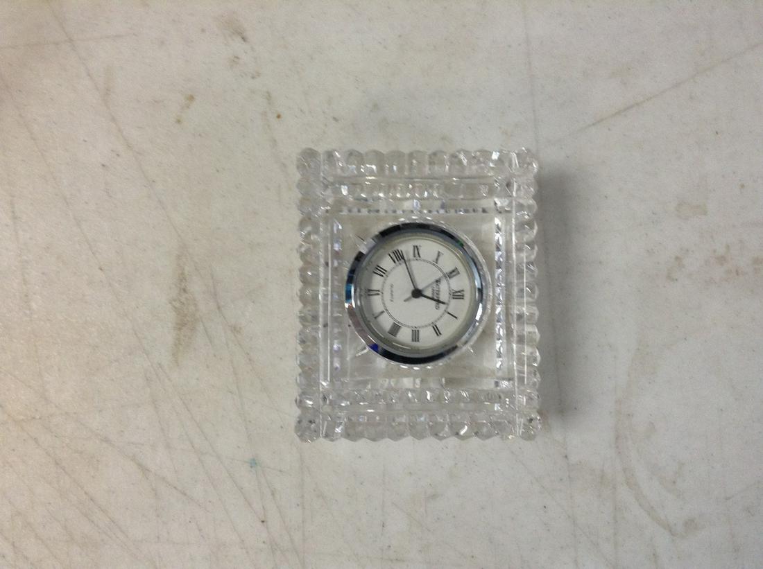 Waterford Crystal Clock: Waterford Crystal Clock